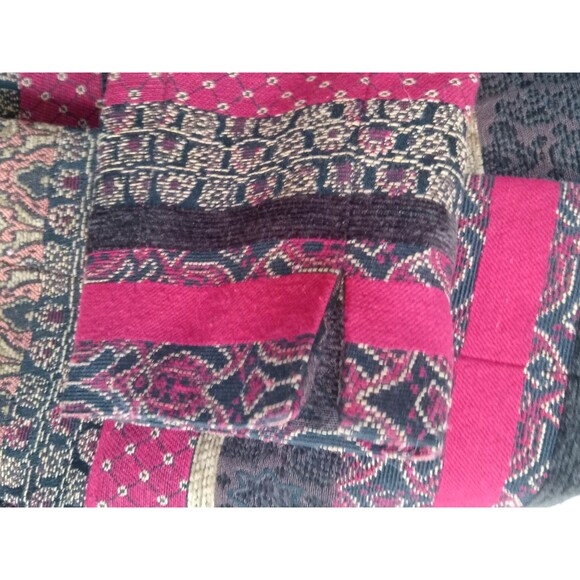 Coldwater Creek Women's Medium Tapestry Mixed Fabric Dinner Blazer Jacket - Picture 6 of 10